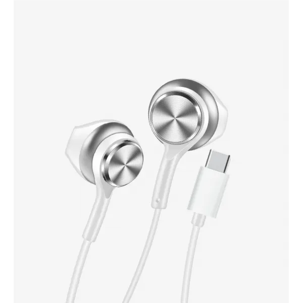 H75 EarPhone Yüksek Bas Mikrofonlu Tip-C Kulak İçi Kablolu Kulaklık