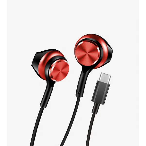 H75 EarPhone Yüksek Bas Mikrofonlu Tip-C Kulak İçi Kablolu Kulaklık