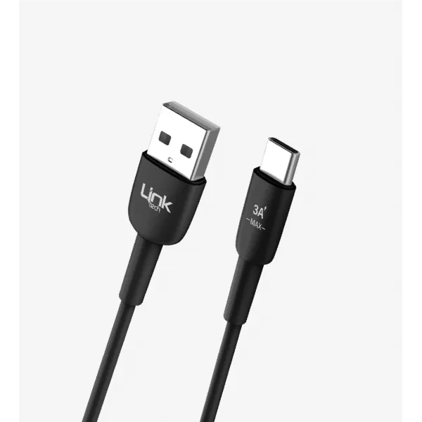 K602 Safe 3A USB-A Tip-C USB Şarj Kablosu