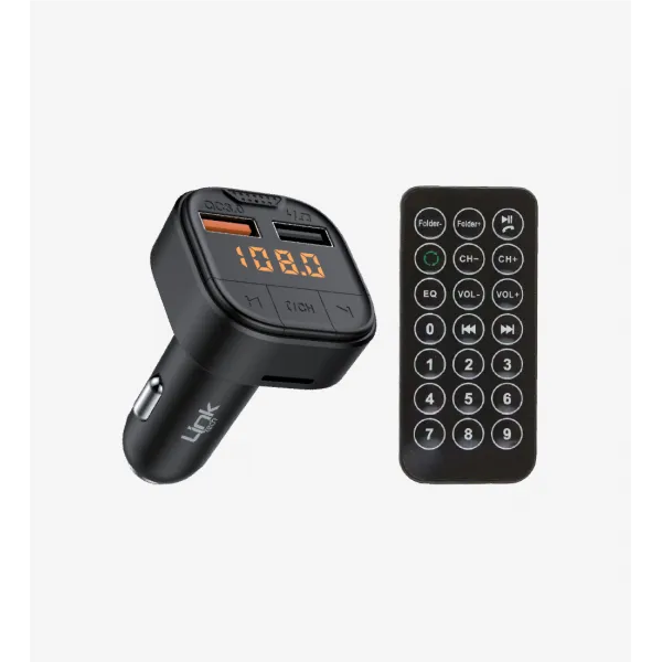 GR15 Premium Quick Charge 3.0 Kumandalı FM Transmitter