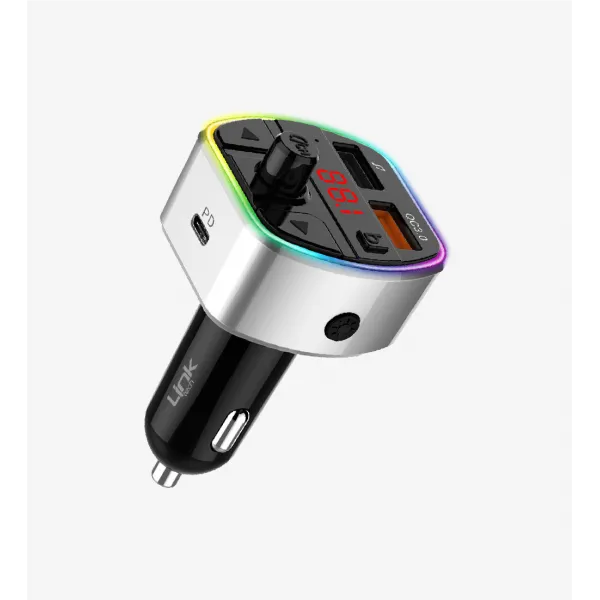 GP14 Premium PD 38W Üç Girişli 5.0 Bluetooth FM Transmitter